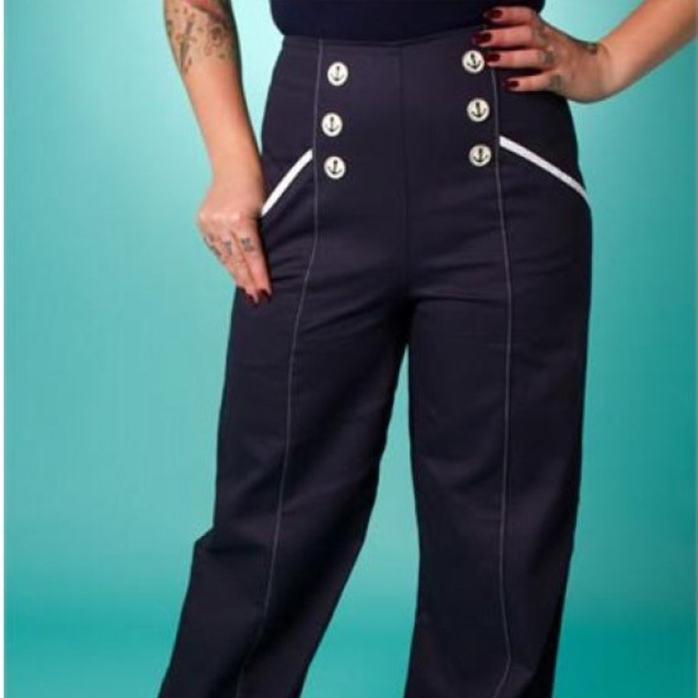 Nautical Swing Trousers
